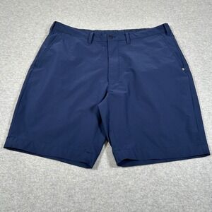 Ralph Lauren RLX Golf Shorts Mens Size 36 Navy Blue Preppy Performance‎ Comfort